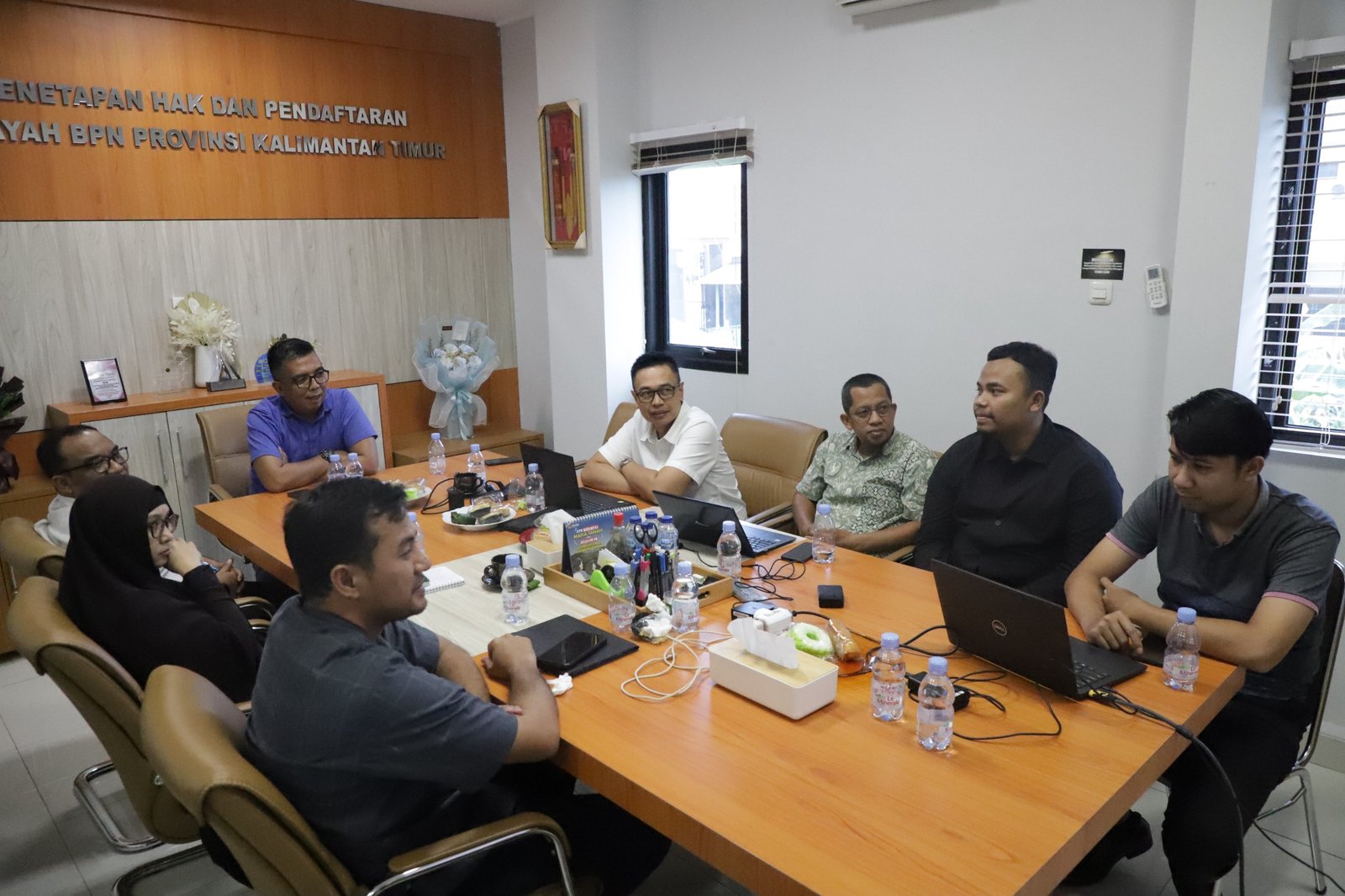 WhatsApp Image 2026 06 19 at 18.35.31 Dukung Percepatan Legalisasi Aset, Kanwil BPN Provinsi Kaltim Hadiri Rapat Target Sertipikasi MBR PROKALTIM