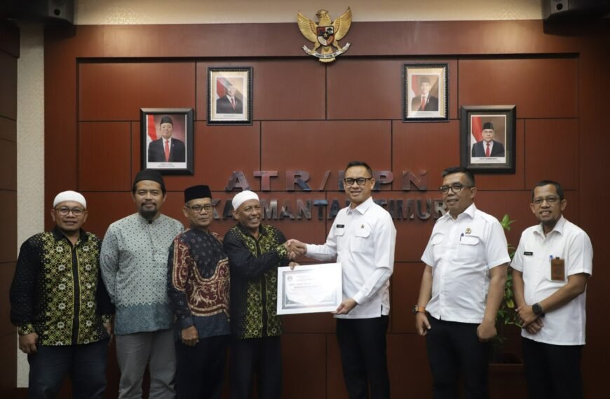 Kanwil BPN Provinsi Kaltim Terima Audiensi&hellip;