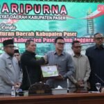 Kantor Pertanahan Kabupaten Paser Hadiri Rapat Paripurna Raperda Pertanggung jawaban Pelaksanaan APBD Tahun Anggaran 2025