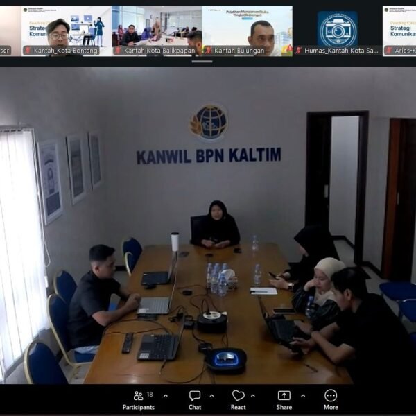 Kantor Pertanahan Kabupaten Paser Mengikuti Coaching Clinic Lanjutan&hellip;