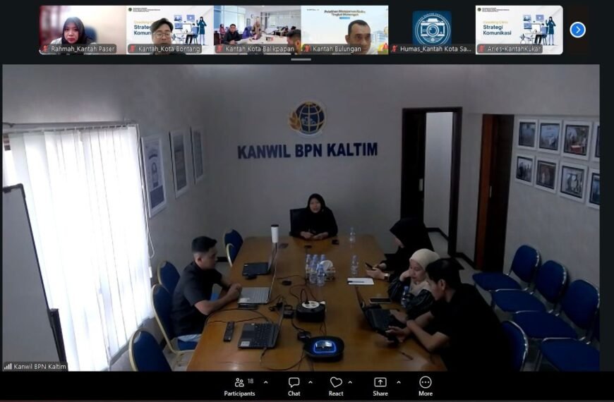Kantor Pertanahan Kabupaten Paser Mengikuti Coaching&hellip;