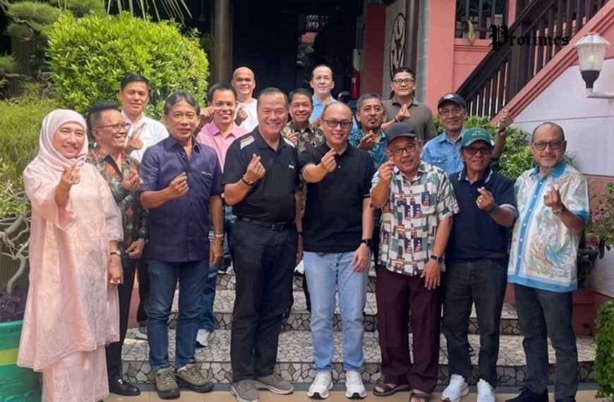 KADIN Pimpin Silaturahmi, Noval Asfihani Mohon Doa Restu Dewan Pertimbangan dan Penasehat KADIN Balikpapan