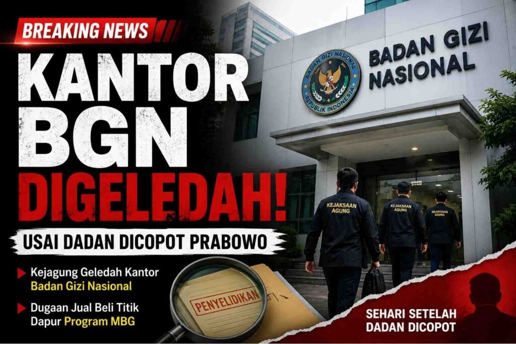 Geledah BGN! Kejagung Masuk Kantor Usai Pergantian Pimpinan, Dugaan Dapur MBG Jadi Sorotan PROKALTIM 2 bgn