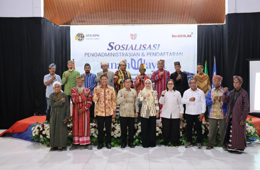 Sosialisasi Pengadministrasian dan Pendaftaran Tanah Ulayat,&hellip;