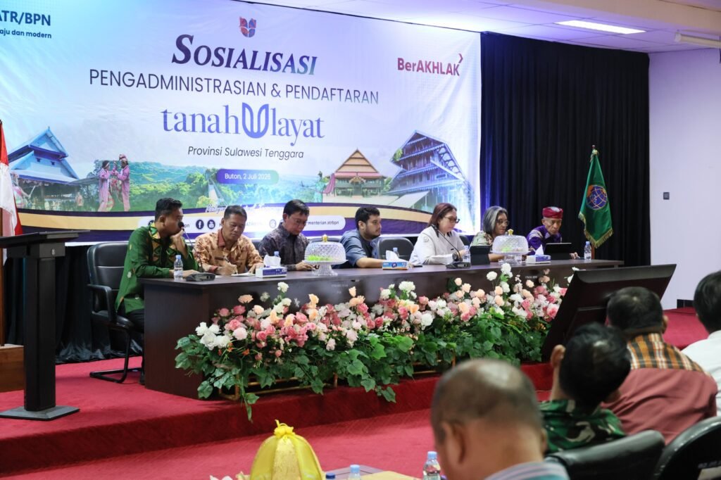WhatsApp Image 2026 07 03 at 11.45.42 Perlindungan Warisan Masyarakat Adat Kabupaten Buton Diperkuat melalui Pengadministrasian dan Pendaftaran Tanah Ulayat PROKALTIM