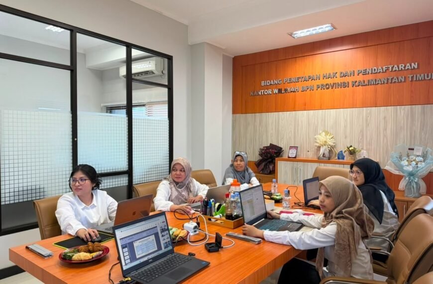 Kanwil BPN Provinsi Kaltim Ikuti Rapat&hellip;