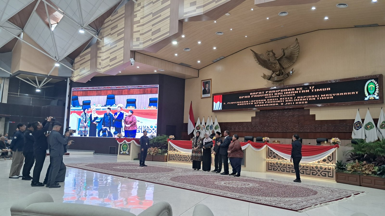 WhatsApp Image 2026 07 09 at 19.27.55 Kanwil BPN Provinsi Kaltim Hadiri Rapat Paripurna Ke-17 DPRD Provinsi Kalimantan Timur PROKALTIM