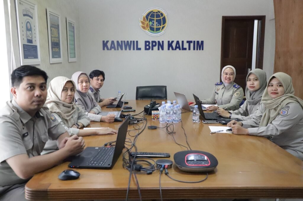 WhatsApp Image 2026 07 14 at 13.50.43 Penguatan Sistem Pengendalian Intern, Kanwil BPN Provinsi Kaltim Ikuti Penjaminan Kualitas Maturitas SPIP PROKALTIM