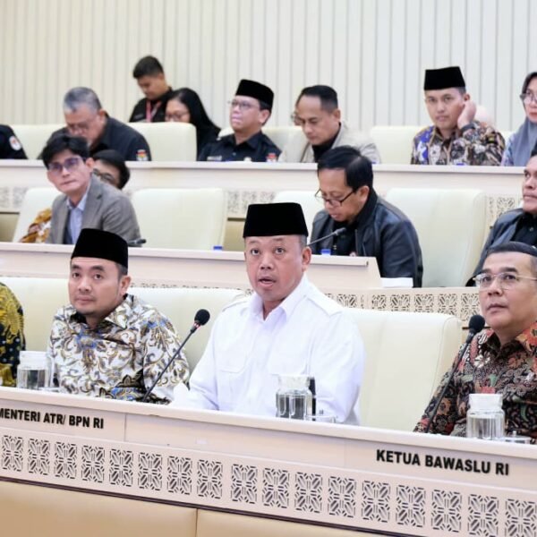 Menteri Nusron Laporkan Realisasi Anggaran Kementerian ATR/BPN Tahun&hellip;