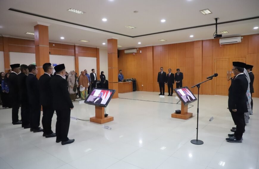 Pelantikan Pejabat Struktural Kementerian ATR/BPN, Lima&hellip;