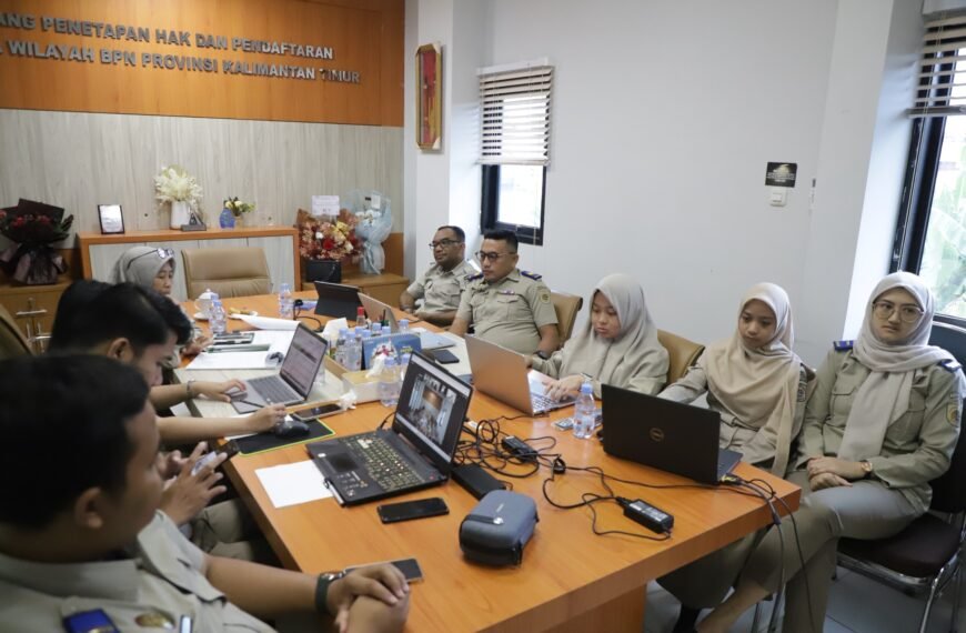 Kanwil BPN Provinsi Kaltim Sinkronkan Persiapan&hellip;