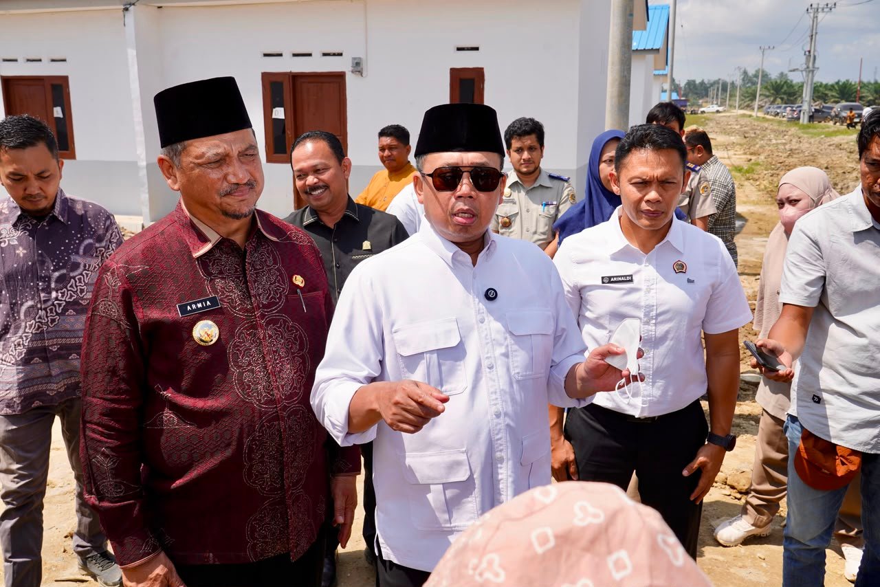 WhatsApp Image 2026 07 23 at 20.31.21 Tinjau Lokasi Huntap bagi Korban Bencana Aceh Tamiang, Menteri Nusron Pastikan Lahan 100% Siap Digunakan PROKALTIM