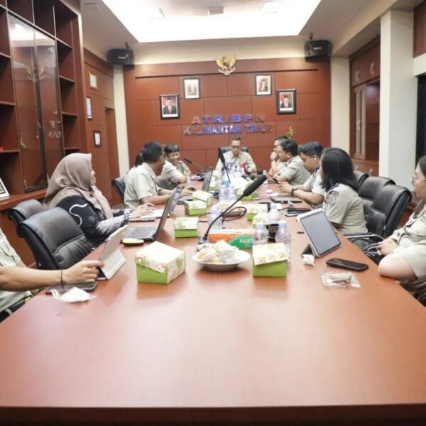 Kantor Pertanahan Kabupaten Paser Ikuti Monitoring dan Evaluasi&hellip;