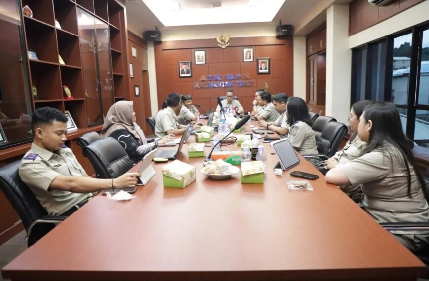 Kantor Pertanahan Kabupaten Paser Ikuti Monitoring&hellip;
