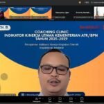 Kantor Pertanahan Kabupaten Paser Ikuti Coaching Clinic Indikator Kinerja Utama Kementerian ATR/BPN Tahun 2025–2029