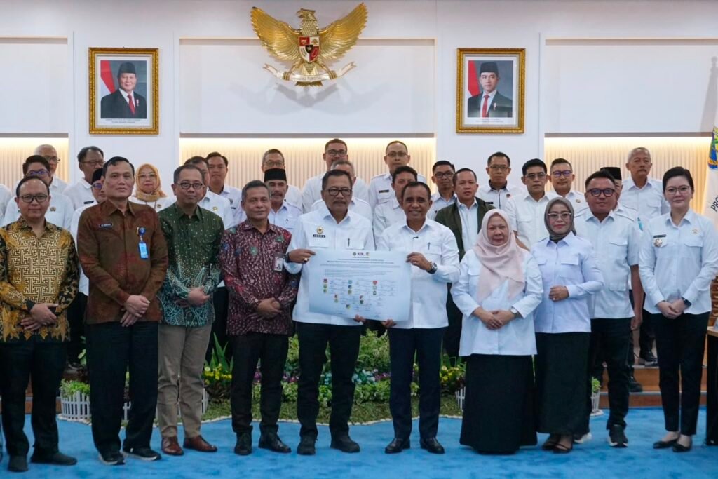 Kementerian ATR/BPN, KPK, dan Pemda Se-Sulteng Sepakati Optimalisasi Kerja Sama untuk Perbaikan Pelayanan Publik, Pengelolaan Aset, dan Pendapatan Daerah PROKALTIM 1 WhatsApp Image 2026 07 29 at 20.22.18 Kementerian ATR/BPN, KPK, dan Pemda Se-Sulteng Sepakati Optimalisasi Kerja Sama untuk Perbaikan Pelayanan Publik, Pengelolaan Aset, dan Pendapatan Daerah PROKALTIM