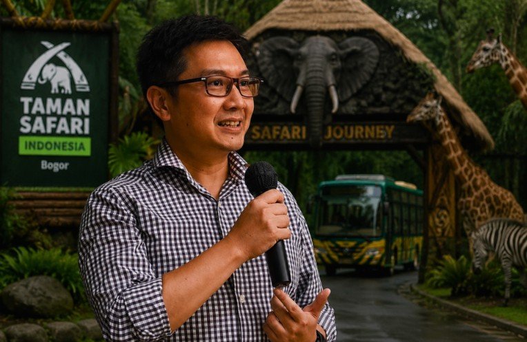 Direktur Pemasaran PT Taman Safari Indonesia sekaligus Ketua Umum DPP PUTRI Hans Manansang