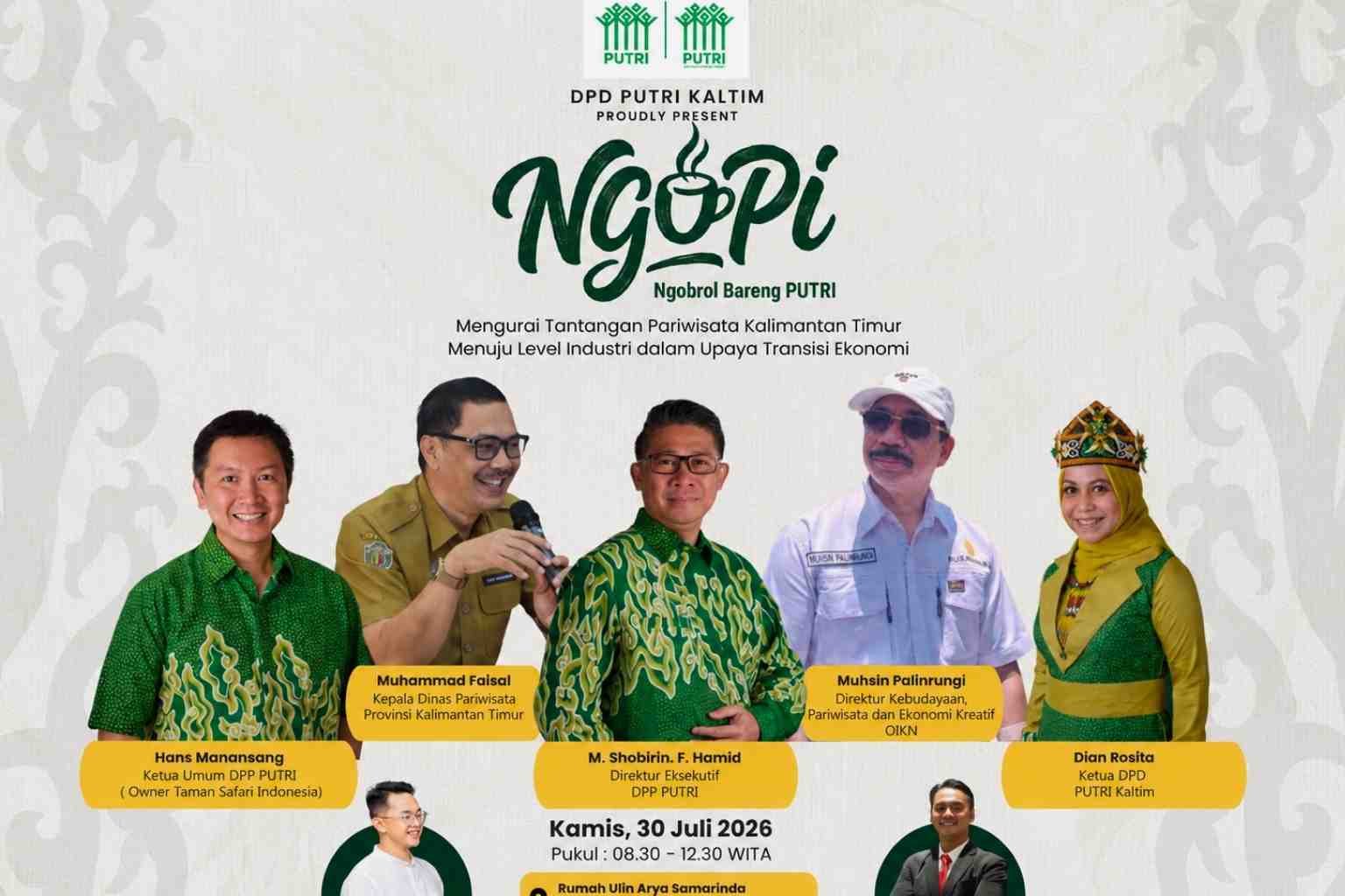 Tokoh Pariwisata Nasional dan OIKN Hadir di Samarinda