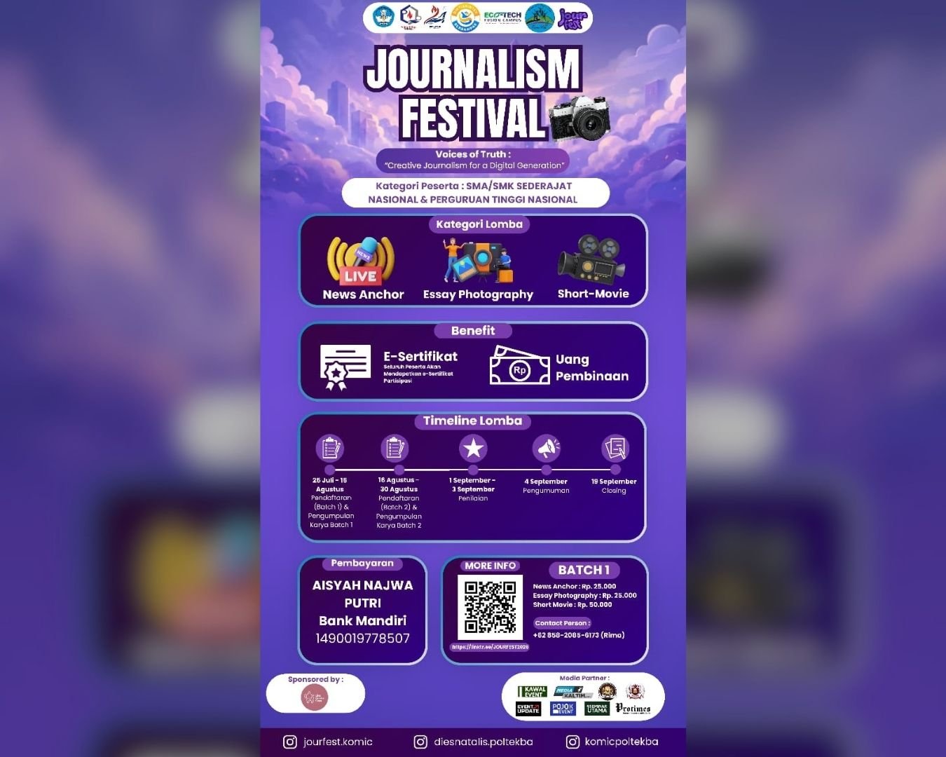 JOURNALISM FESTIVAL 2026 TELAH DIBUKA PROKALTIM 1 JOURNALISM FESTIVAL 2026 TELAH DIBUKA JOURNALISM FESTIVAL 2026 TELAH DIBUKA PROKALTIM