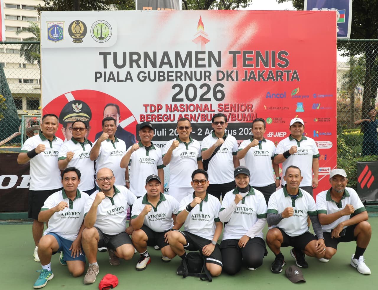Bangun Soliditas Melalui Olahraga, Kementerian ATR/BPN Berpartisipasi dalam Turnamen Tenis Piala Gubernur DKI Jakarta 2026 PROKALTIM 1 WhatsApp Image 2026 08 01 at 21.40.45 Bangun Soliditas Melalui Olahraga, Kementerian ATR/BPN Berpartisipasi dalam Turnamen Tenis Piala Gubernur DKI Jakarta 2026 PROKALTIM