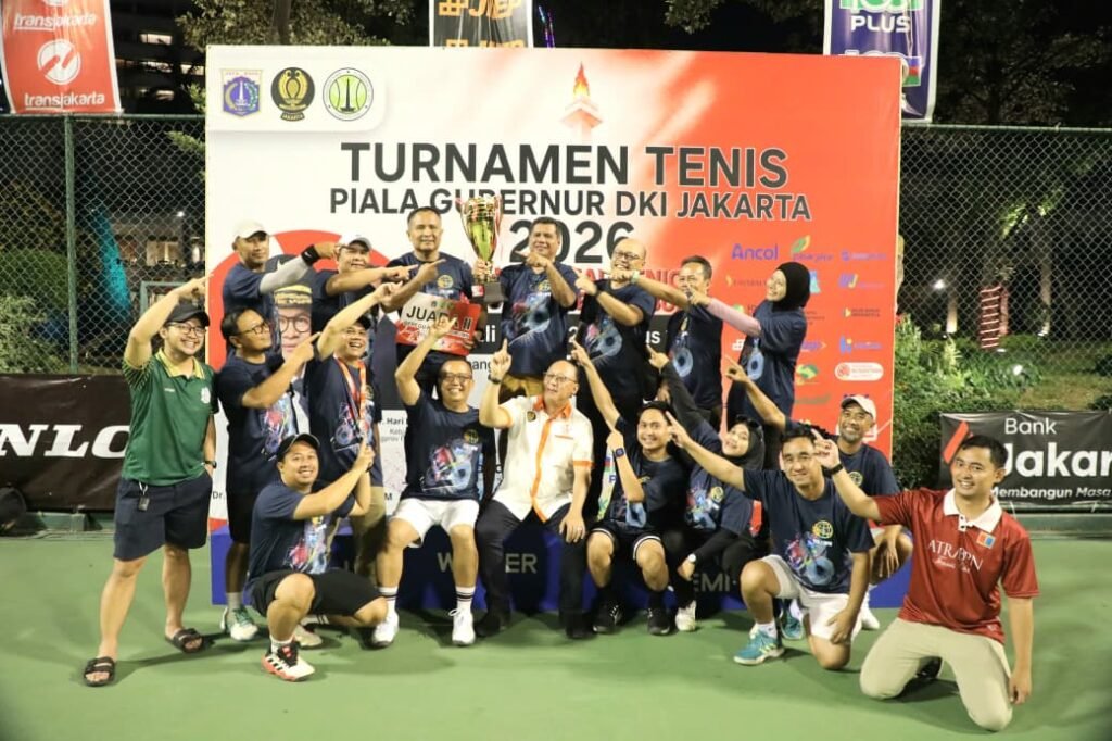 Kementerian ATR/BPN Raih Juara II Beregu Turnamen Tenis Piala Gubernur DKI Jakarta 2026 PROKALTIM 1 WhatsApp Image 2026 08 03 at 05.48.58 Kementerian ATR/BPN Raih Juara II Beregu Turnamen Tenis Piala Gubernur DKI Jakarta 2026 PROKALTIM