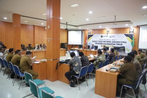 Rapat Koordinasi Awal GTRA Tahun 2026, Satukan Langkah Pelaksanaan Reforma Agraria di Kalimantan Timur PROKALTIM 5 WhatsApp Image 2026 08 04 at 14.47.56 Rapat Koordinasi Awal GTRA Tahun 2026, Satukan Langkah Pelaksanaan Reforma Agraria di Kalimantan Timur PROKALTIM