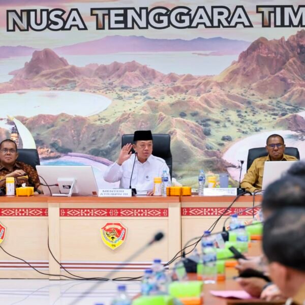 Rakor Bersama Pemda Se-NTT, Menteri Nusron Minta Dukungan&hellip;