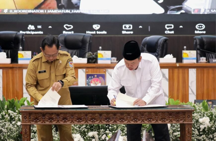 Menteri ATR/Kepala BPN dan Mendagri Teken&hellip;