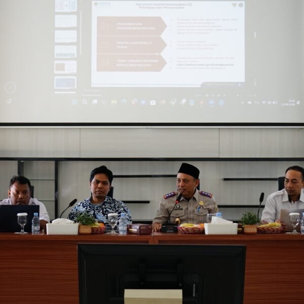 Kanwil BPN Provinsi Kaltim Ikuti Sosialisasi Pilot Project&hellip;