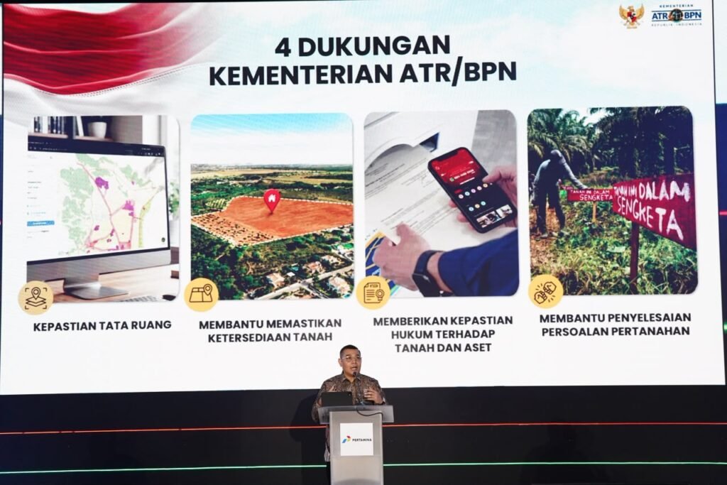 Kementerian ATR/BPN Siapkan Empat Instrumen Pertanahan untuk Pertamina demi Mendukung Ketahanan Energi Nasional PROKALTIM 1 WhatsApp Image 2026 08 13 at 19.39.59 Kementerian ATR/BPN Siapkan Empat Instrumen Pertanahan untuk Pertamina demi Mendukung Ketahanan Energi Nasional PROKALTIM