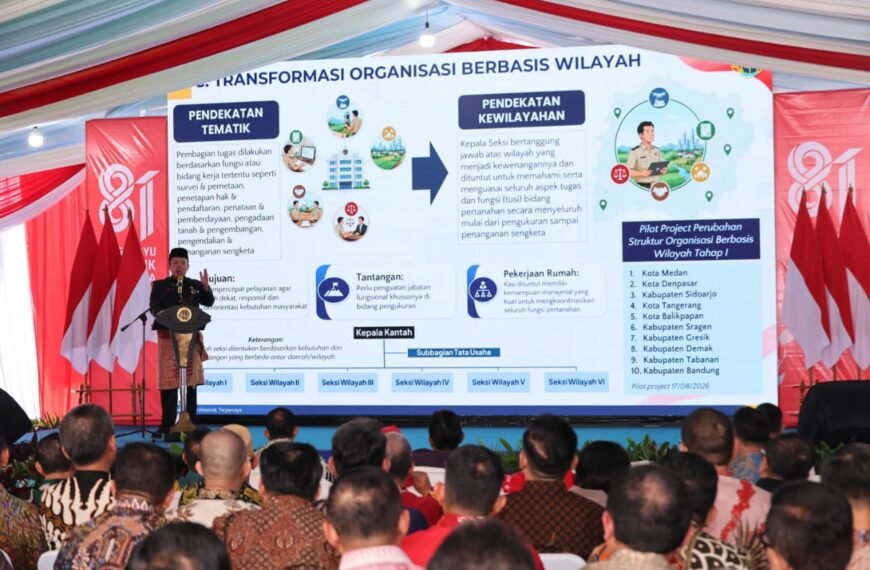 Transformasi Kementerian ATR/BPN, 10 Kantah Mulai&hellip;