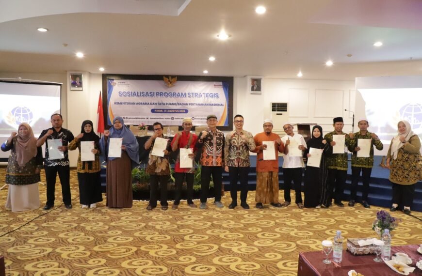 Wujudkan Program Strategis Pertanahan, Kanwil BPN&hellip;
