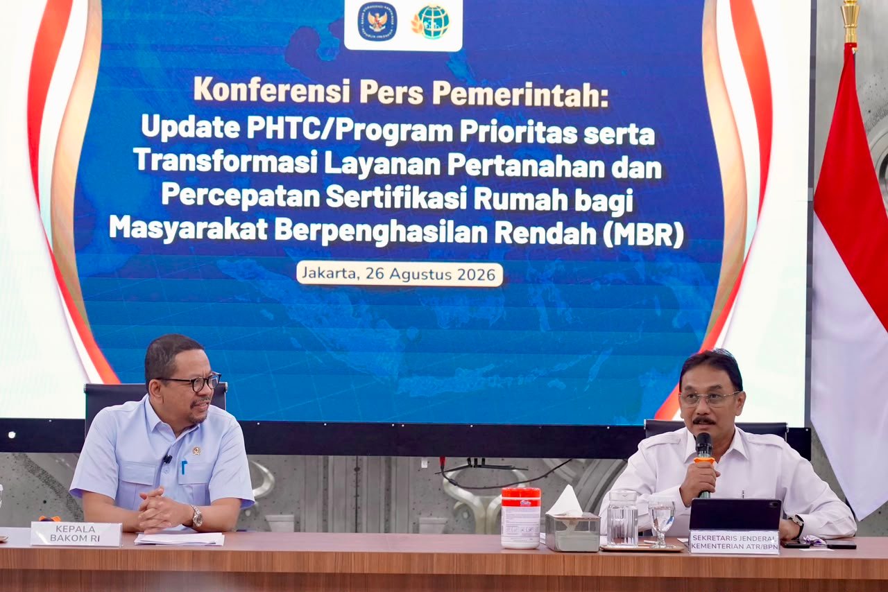WhatsApp Image 2026 08 27 at 06.44.48 Sekjen ATR/BPN Jelaskan Tiga Transformasi untuk Percepat Layanan Pertanahan kepada Masyarakat PROKALTIM