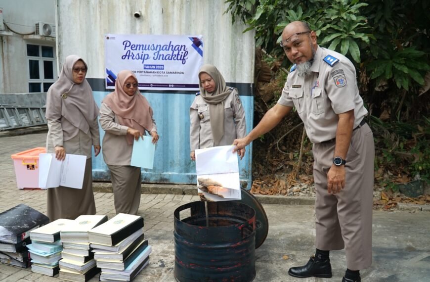 Kanwil BPN Provinsi Kaltim Hadiri Pemusnahan&hellip;