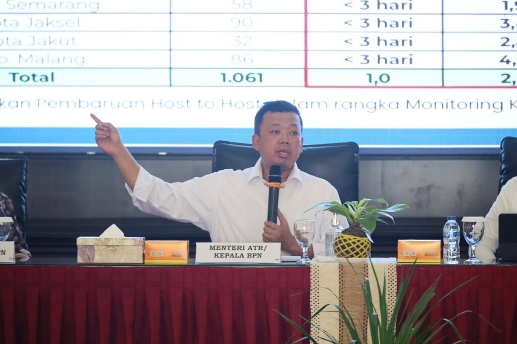 Menteri ATR/Kepala BPN: Transformasi Organisasi dan Layanan Pertanahan Harus Bermuara pada Kepastian bagi Masyarakat PROKALTIM 1 WhatsApp Image 2026 09 05 at 10.48.28 Menteri ATR/Kepala BPN: Transformasi Organisasi dan Layanan Pertanahan Harus Bermuara pada Kepastian bagi Masyarakat PROKALTIM