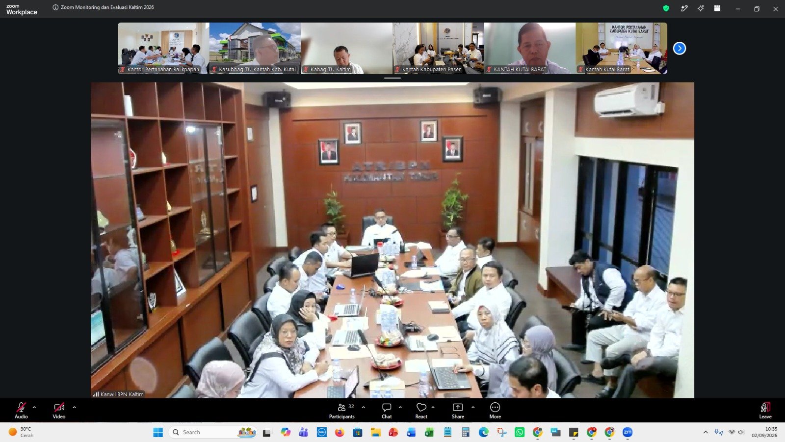Kantah Kabupaten Paser Ikuti Monev Anggaran dan Kinerja, Kawal Capaian Target hingga Akhir 2026 PROKALTIM 1 WhatsApp Image 2026 09 07 at 13.49.42 Kantah Kabupaten Paser Ikuti Monev Anggaran dan Kinerja, Kawal Capaian Target hingga Akhir 2026 PROKALTIM