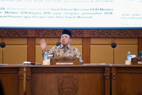 WhatsApp Image 2026 09 11 at 19.59.41 LP2B Jatim Lampaui Target, Menteri Nusron Minta Pemda Segera Integrasikan ke dalam RTRW PROKALTIM