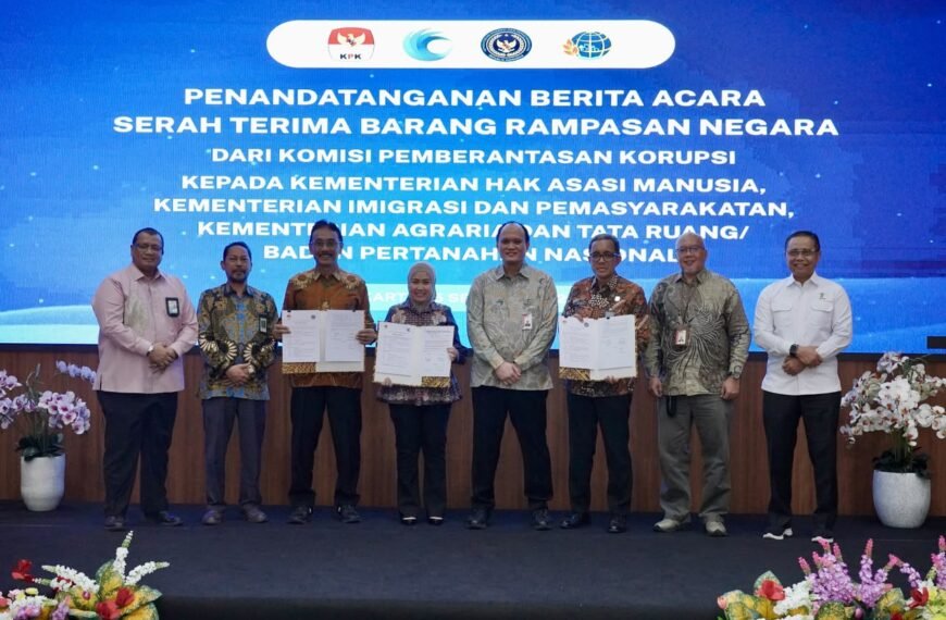 Terima Barang Rampasan Negara dari KPK,&hellip;