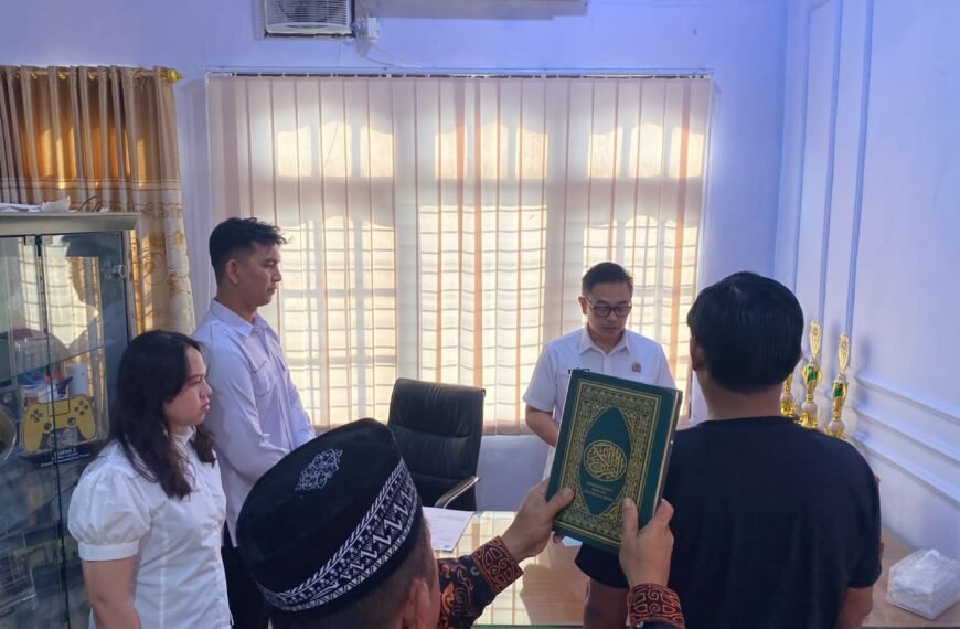 Kantor Pertanahan Kabupaten Paser Laksanakan Pengambilan&hellip;