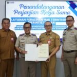 Kakanwil BPN Provinsi Kaltim Penandatanganan PKS PERINTIS 10 Hari, Dukung Integrasi Layanan Peralihan Hak di Kota Samarinda