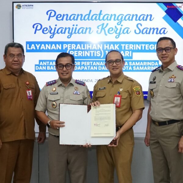Kakanwil BPN Provinsi Kaltim Penandatanganan PKS PERINTIS 10&hellip;