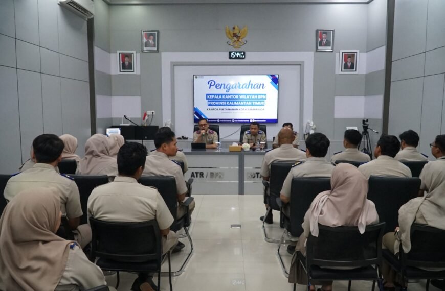 Berikan Pengarahan, Kakanwil BPN Provinsi Kaltim&hellip;