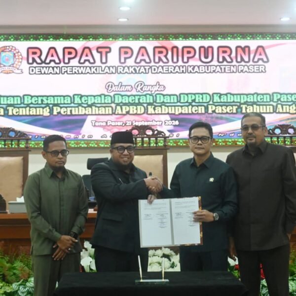 Kantah Paser Hadiri Rapat Paripurna Persetujuan Bersama P-APBD&hellip;
