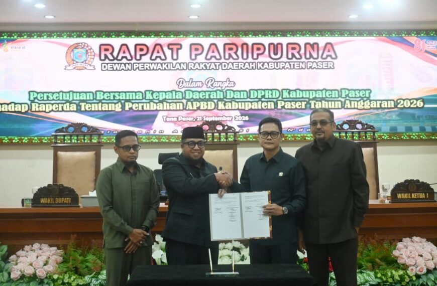 Kantah Paser Hadiri Rapat Paripurna Persetujuan&hellip;