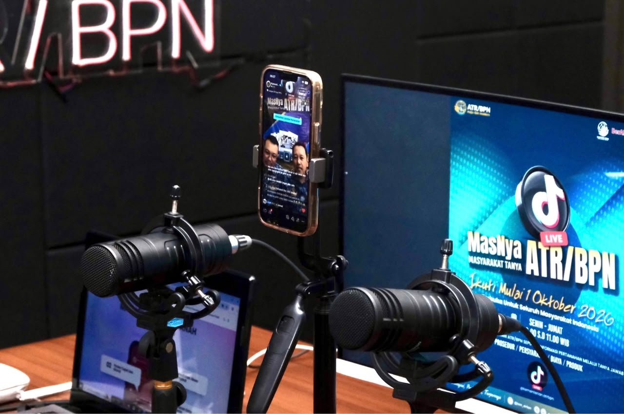 MasNya ATR/BPN Diluncurkan, Masyarakat Bisa Tanya Soal Layanan Pertanahan Lewat Live TikTok PROKALTIM 1 WhatsApp Image 2026 10 01 at 15.54.13 MasNya ATR/BPN Diluncurkan, Masyarakat Bisa Tanya Soal Layanan Pertanahan Lewat Live TikTok PROKALTIM