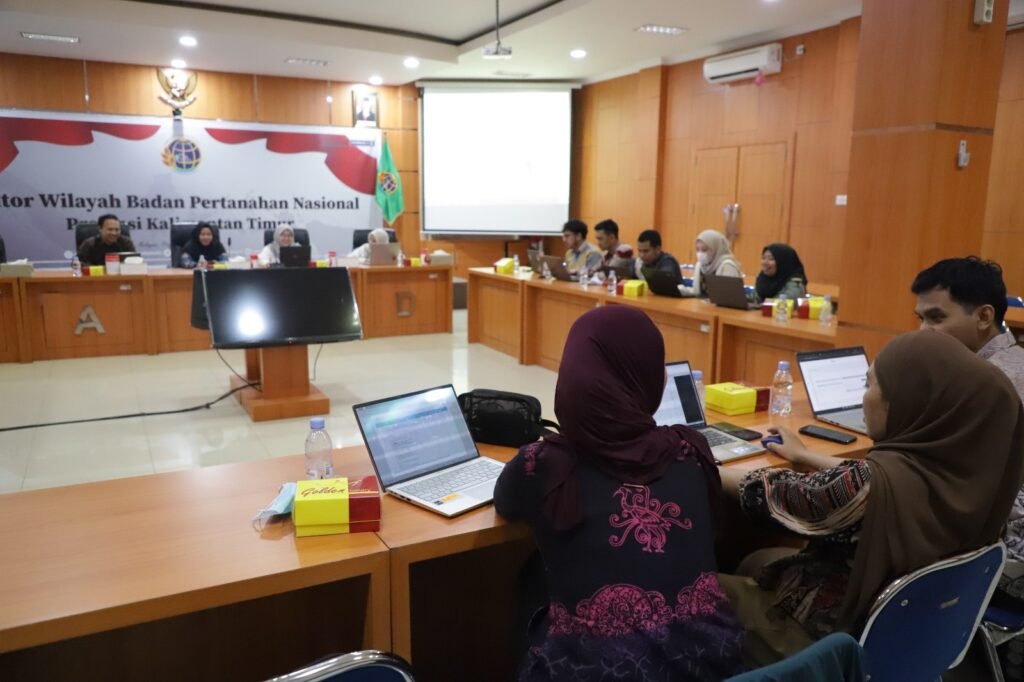 Perkuat Akuntabilitas Kinerja, Kanwil BPN Provinsi Kaltim Bersama Biro Perencanaan ATR/BPN Lakukan Monitoring dan Evaluasi PROKALTIM 1 WhatsApp Image 2026 10 02 at 14.49.15 Perkuat Akuntabilitas Kinerja, Kanwil BPN Provinsi Kaltim Bersama Biro Perencanaan ATR/BPN Lakukan Monitoring dan Evaluasi PROKALTIM