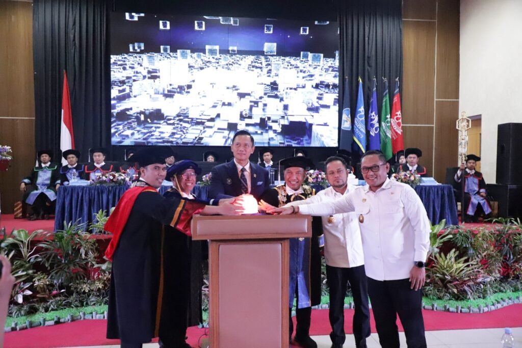 WhatsApp Image 2026 10 09 at 17.50.43 Kanwil BPN Provinsi Kaltim Hadiri Sidang Senat Terbuka Dies Natalis ke-12 ITK di Kota Balikpapan PROKALTIM