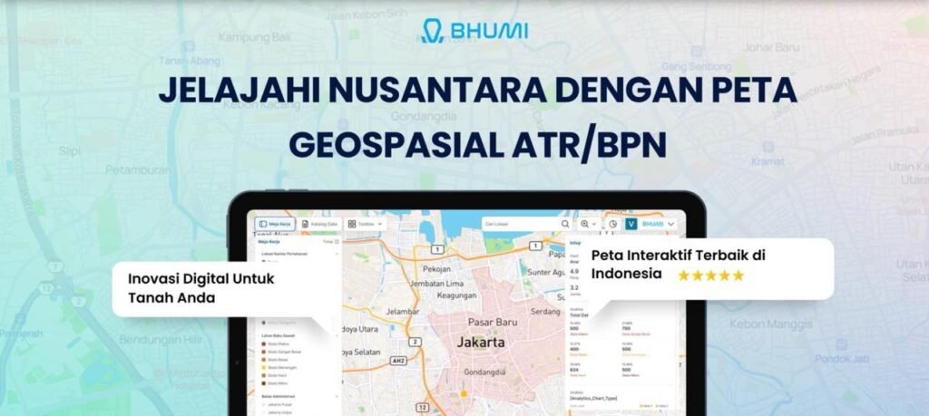 Informasi pertanahan tidak hanya berkaitan dengan sertipikat, tetapi juga mencakup gambaran letak dan bentuk bidang tanah serta nilai tanah di suatu wilayah
