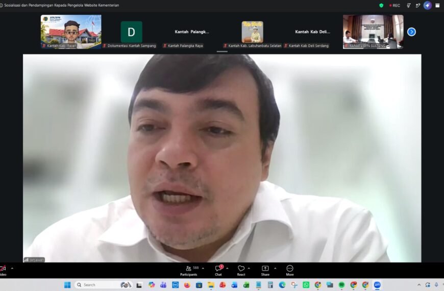 Dalam rangka meningkatkan optimalisasi pengelolaan website serta mendukung penyebaran informasi publik yang berkualitas