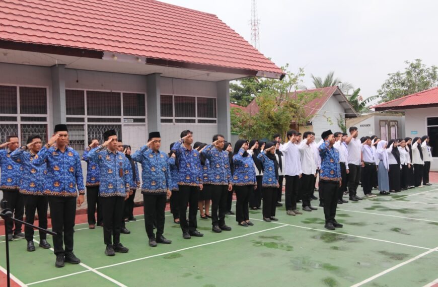 Kantor Pertanahan Kabupaten Paser melaksanakan Upacara Peringatan Hari Sumpah Pemuda ke-98